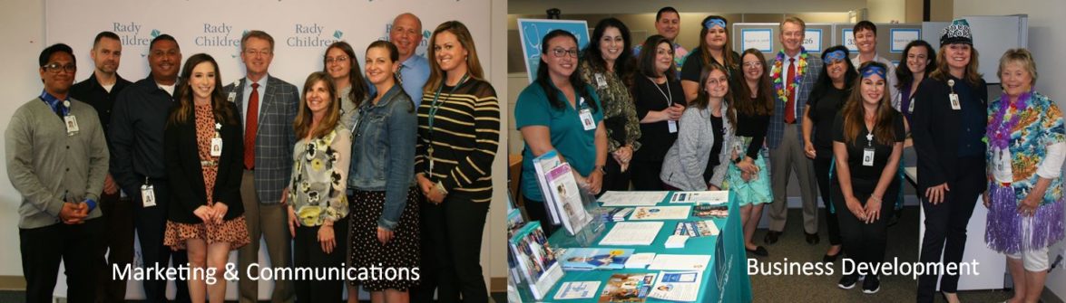MarComm and Business development teams photo