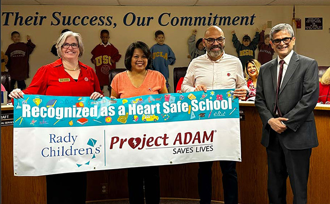 Central Elementary recognized as a Project ADAM Heart-Safe School