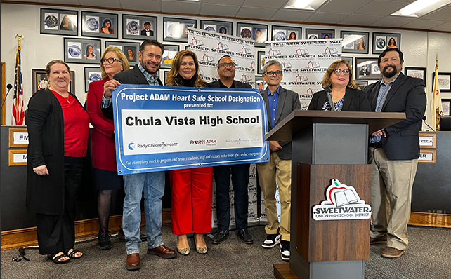 Central Elementary recognized as a Project ADAM Heart-Safe School