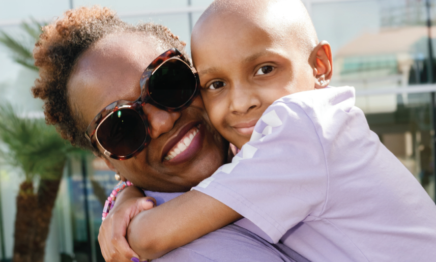 Haisley patient and mom