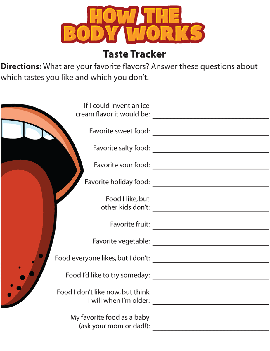 Activity: Taste Tracker