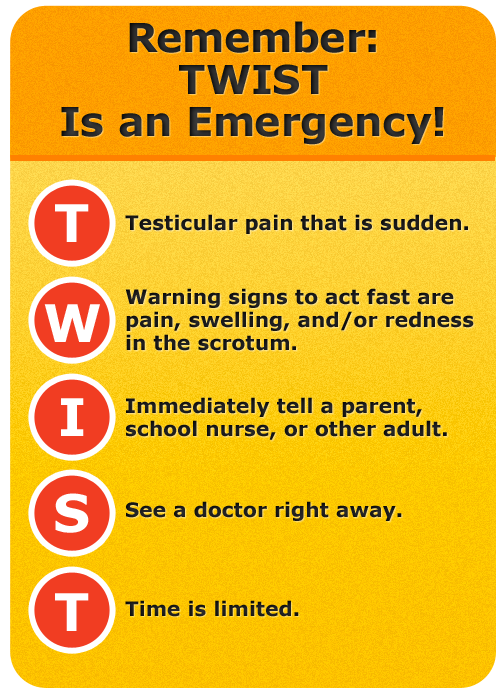 This is what happens when you get your testicles checked 