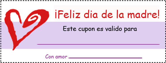 Feliz Dia De La Madre Cupones